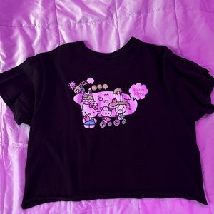 Hello Kitty Cropped Tee